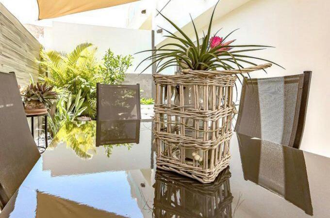 Luxury Villa Tropical Private Heated Pool Лос Кристианос Экстерьер фото